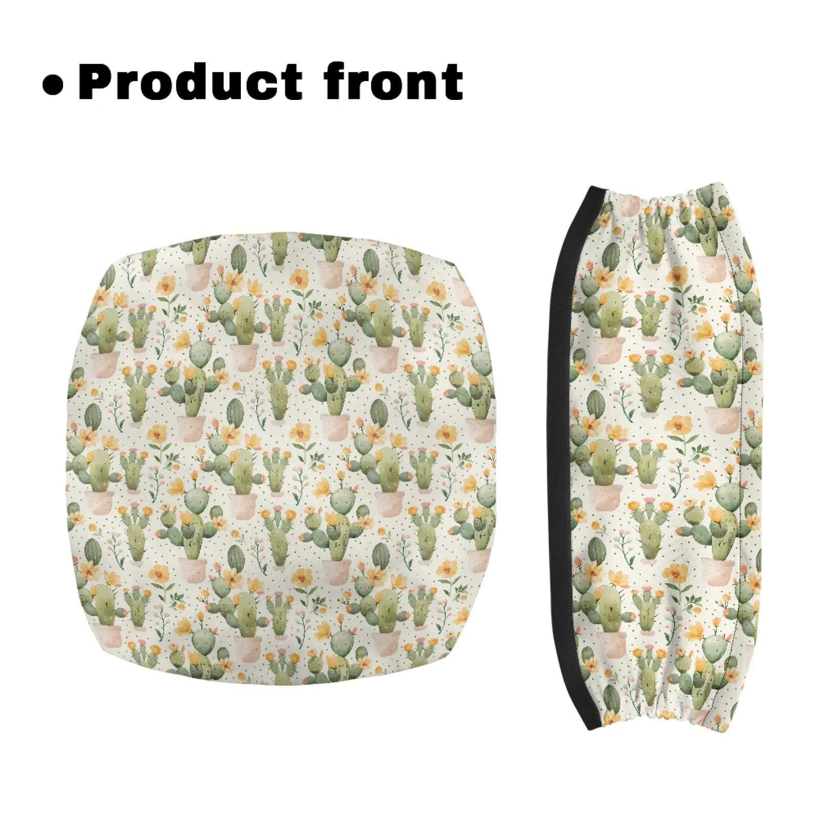 Coloranimal Adjustable Washable 2PCS Walker Cover for Women for Neighborhoods Cactus