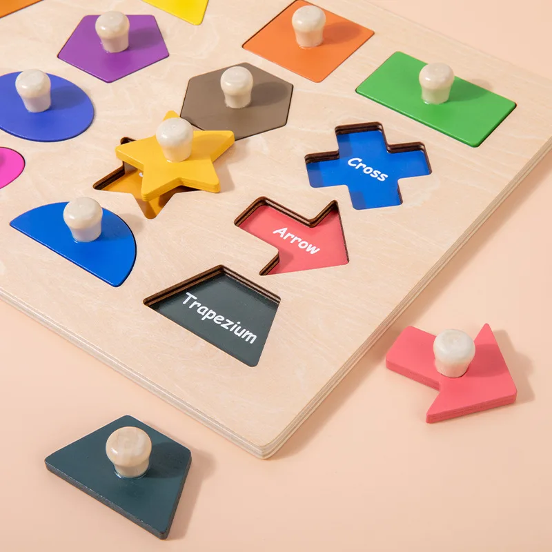 لغز مطابقة الألوان على شكل مغناطيسي من مونتيسوري - لعبة تعليمية للمهارات الحركية الدقيقة للأطفال الصغار من عمر 1-3 سنوات #4