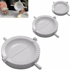 Dumpling Moldes Dumpling Maker Plastic Dumplings Ferramentas DIY Dumplings Modeling Machine Acessórios de cozinha Jiaozi Maker Gadgets