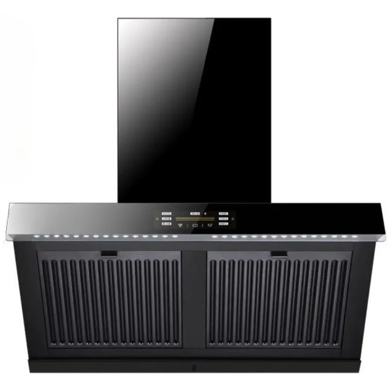 High power fume separation range hood