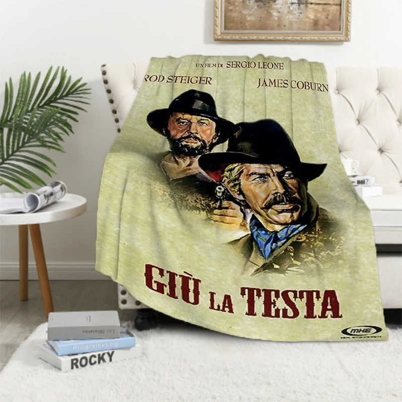 Classic A Fistful of Dollars Fluffy Soft Blankets & Throws Microfiber Bedding Blanket for Sofa Knee Fleece Nap Decorative Luxury