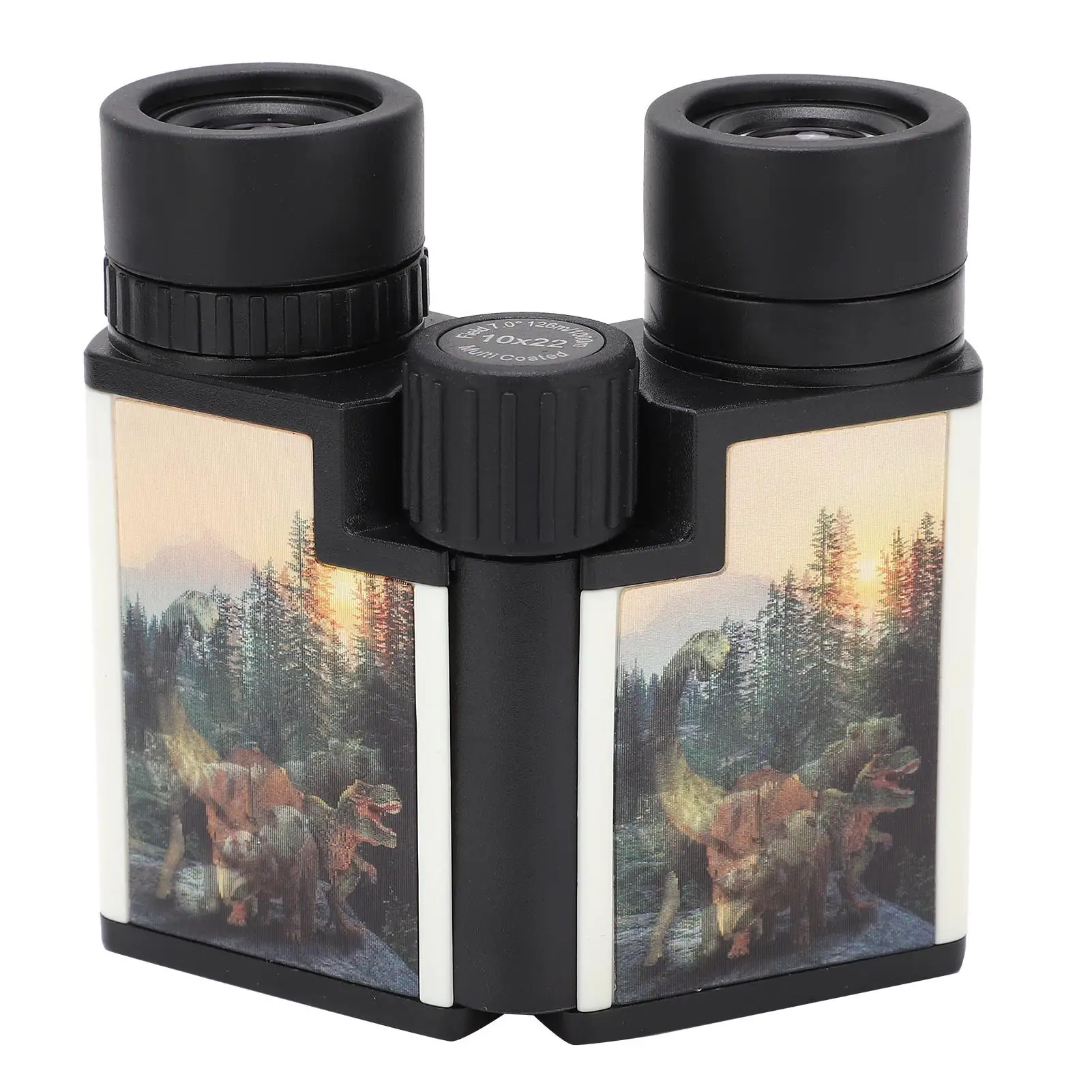 Portable 10x22 High Definition Binoculars for outdoor Viewing - Compact Telescope Optics