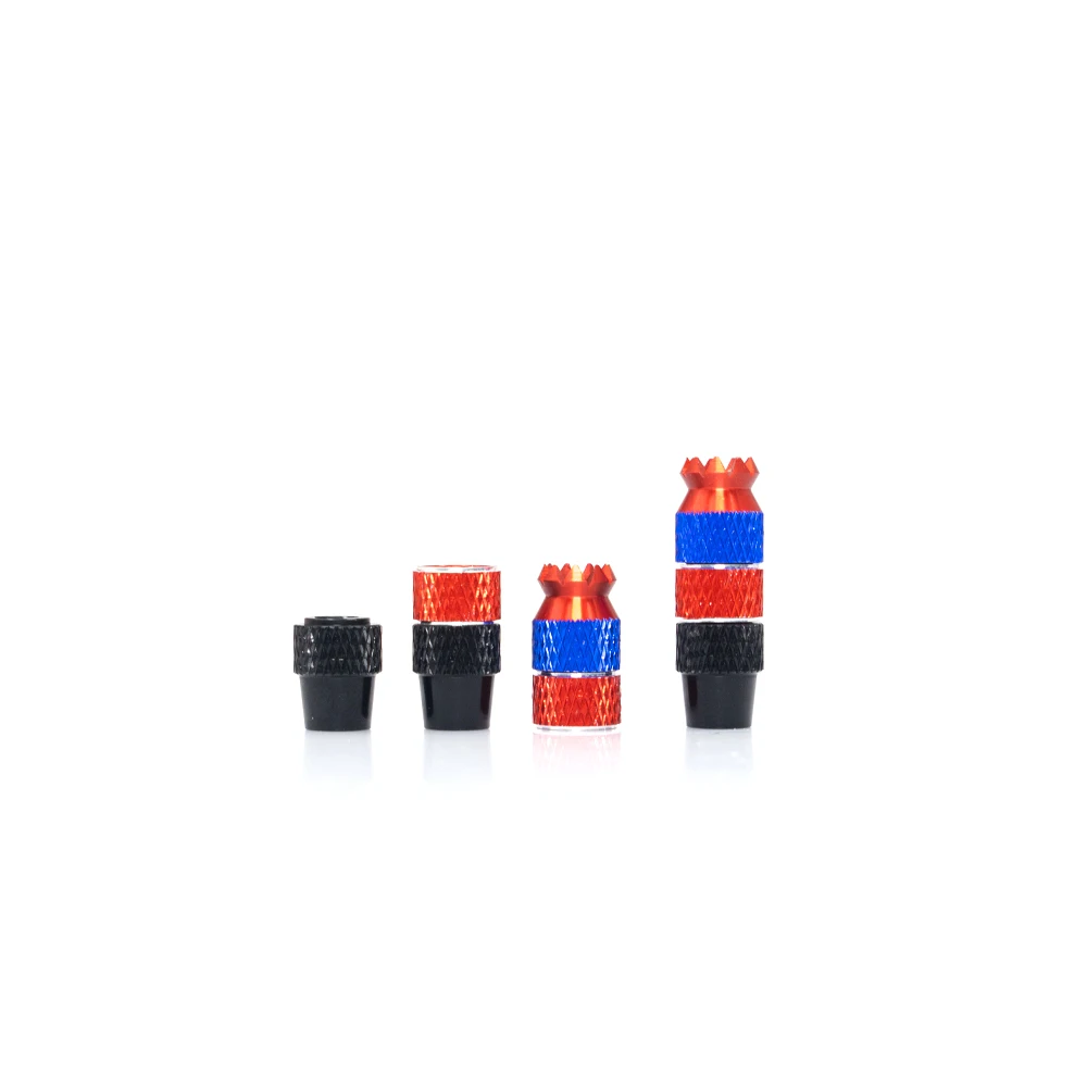 FrSky M4 Mixed Color 4mm CNC Aluminum Gimbal Stick Ends Transmitter Stick Cap for X20R/X20RS X20 X18R X18S X14