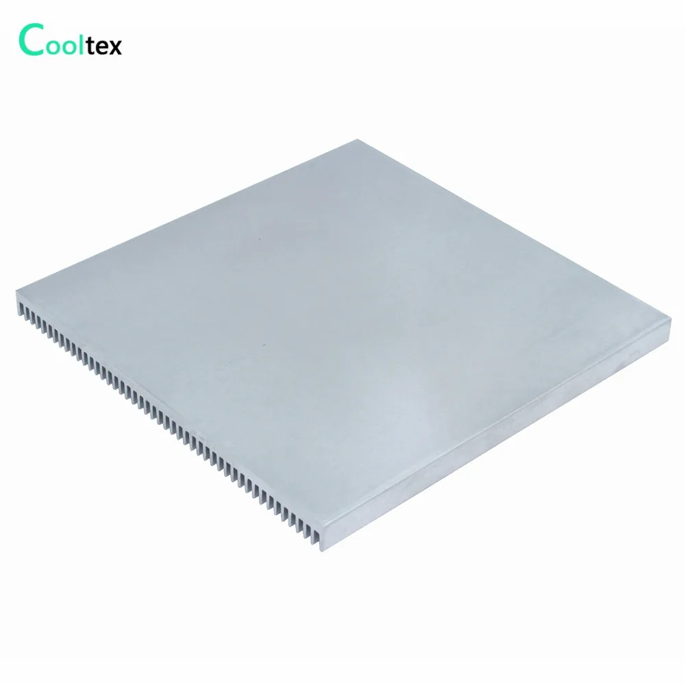 Aluminiowy radiator 120x120x8mm Radiator Radiator Cooler dla chipa LED Elektroniczne rozpraszanie ciepła Chłodzenie — zdjęcie produktu 4