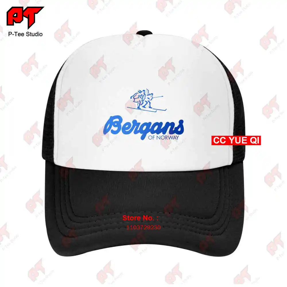 Bergans Logo Baseball Caps Truck Cap PNOX