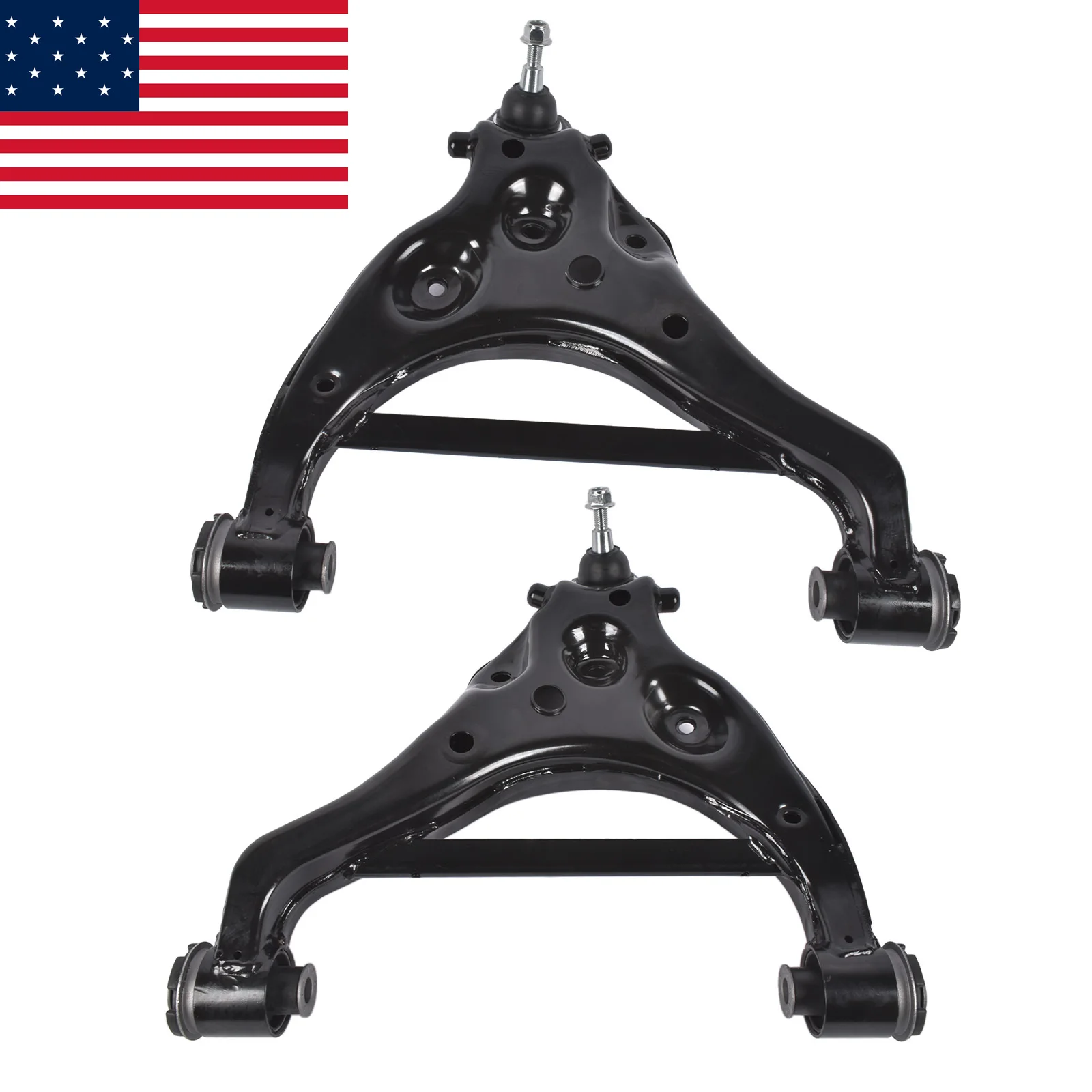 

AP03 Pair Front Lower Control Arm Left Right Iron Assembly For 2015-2020 Ford F150 RK643169 RK643168