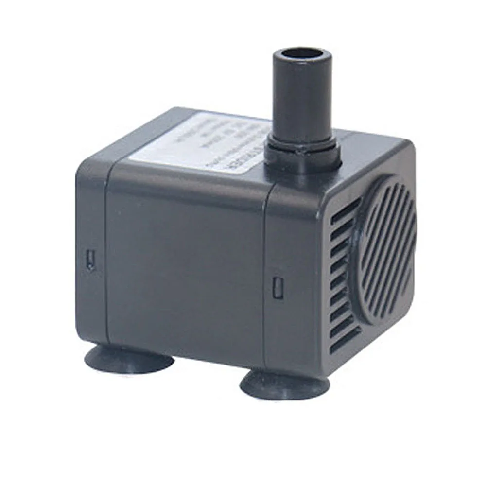 

200L/H Mini Submersible Water Pump 5V Ultra Quiet For Aquarium Fish Tank Fountain Pond Hydroponics System Black