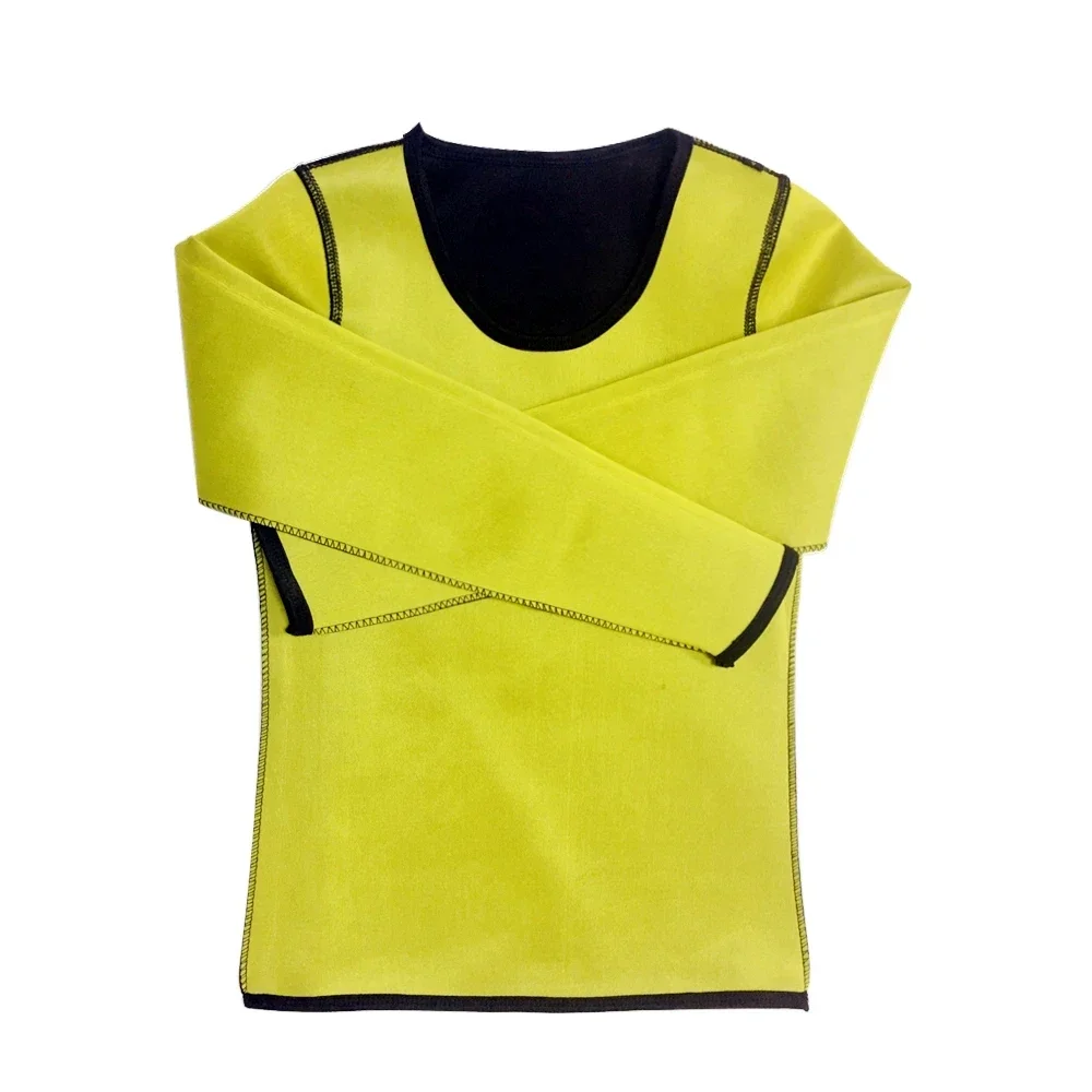 Sauna Suit Women Gym Clothing Set Shapewear Pullover Tops Running Fitness Exercise Sportswear Weight Loss Sweating Body Shaper