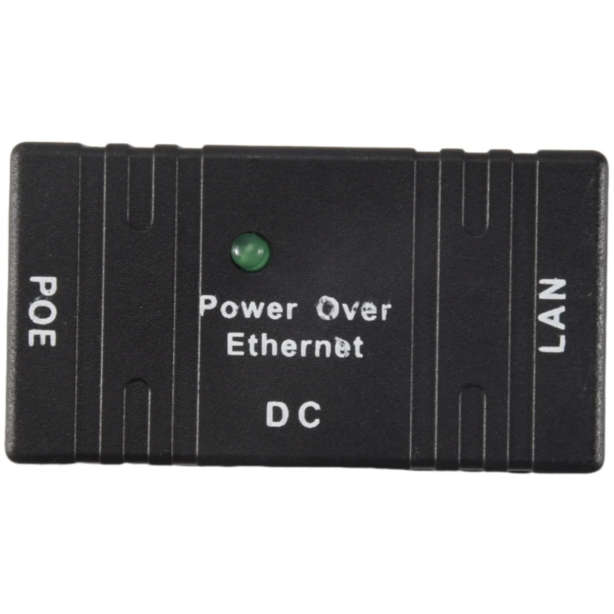 A003 100 ميجابت في الثانية 5 فولت 12 فولت 24 فولت 48 فولت/1A BJW POE حاقن الطاقة الفاصل لكاميرا IP POE وحدة محول الملحقات-أسود
