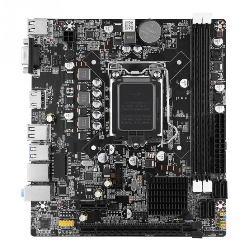 Imagem -03 - Placa-mãe Conjunto com Intel Core i5 B75 Lga 1155 3570 Cpu 8gb 1600mhz Memória Ddr3 Sata Iii Usb 3.0 Placa Combinada