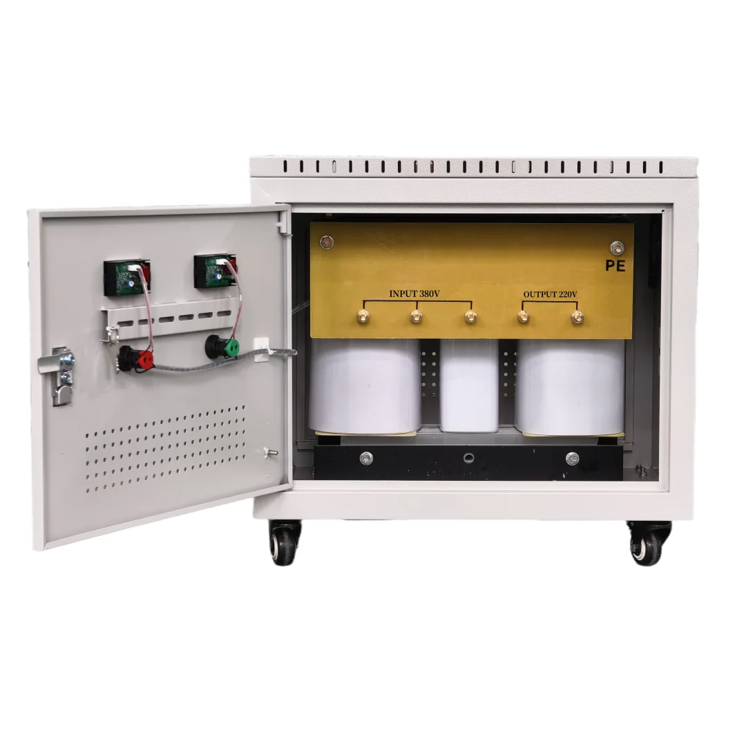 Robust Terminal Block 10kVA 50kVA Scott Transformer For Vibration Area CE ISO