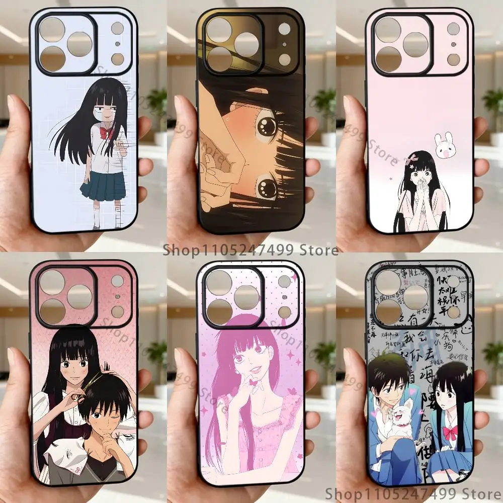 

K-Kimi ni T-Todoke Phone Case For iPhone 17,16,15,14,13,12,11,Pro Max,XSX,,XR,SE,Mini,8,7,Soft Silicone Black Cover