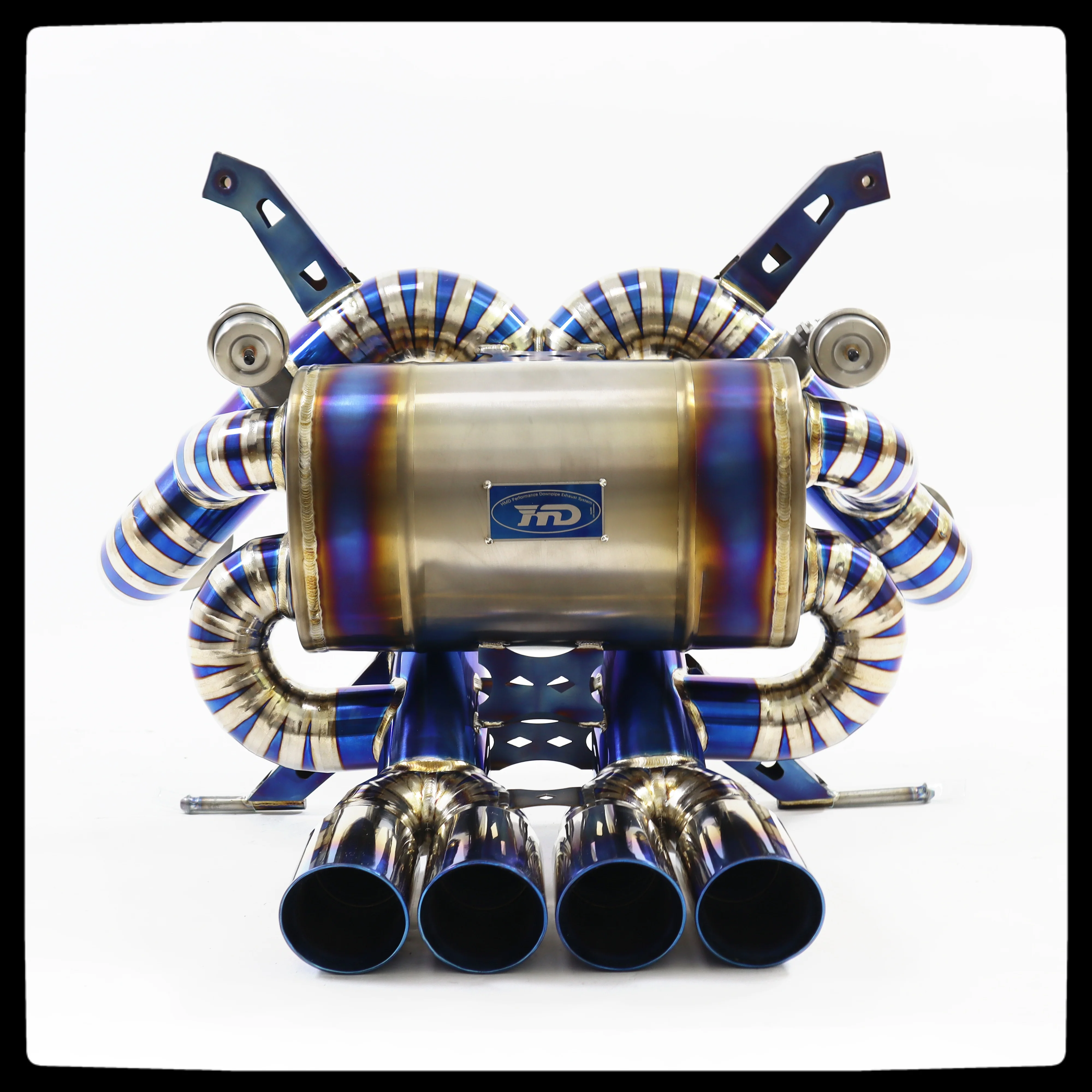 

HMD Titanium Alloy Exhaust System Performance Catback for Lamborghini Aventador LP700 Auto Modification Valve Muffler