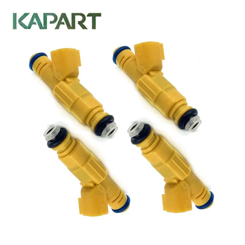 

4pcs 0280156205 Fuel Injector 1F7013250 4L5Z9F593AA fit For Ford Ranger 2004-2005 Mazda B2300 2.3L l4 2005-2006