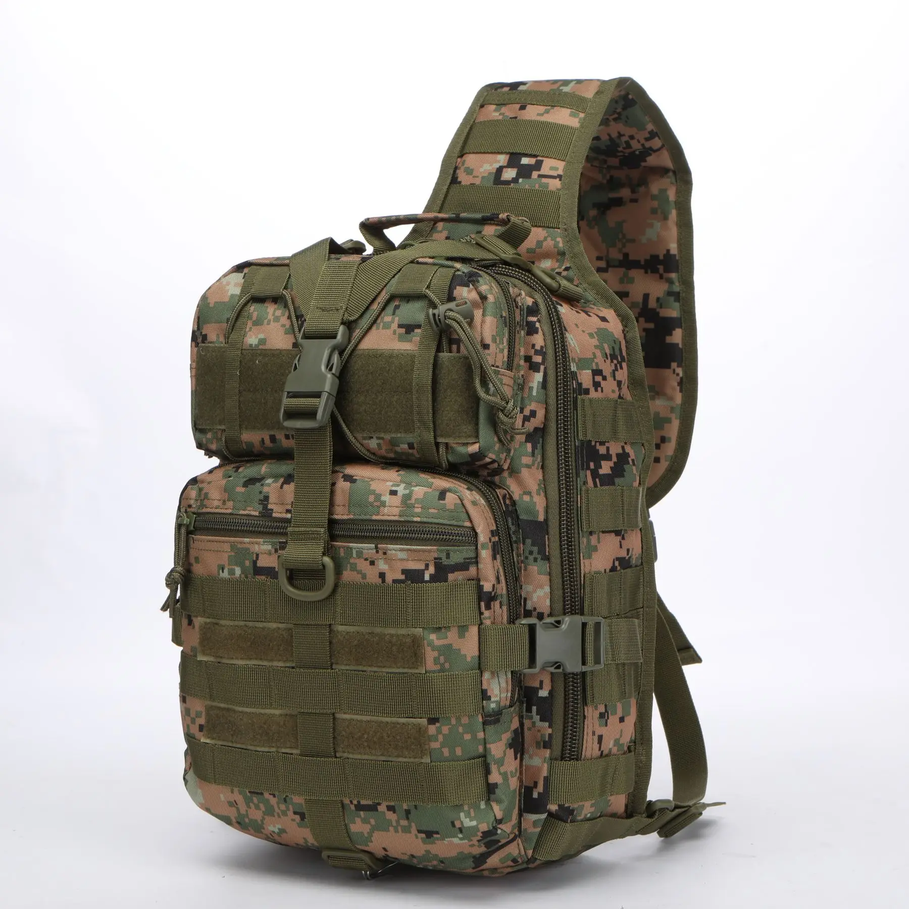Taktischer Assault Pack Sling-Rucksack, wasserdicht, EDC-Rucksack, Tasche für Outdoor, Wandern, Camping, Jagd, Trekking, Reisen