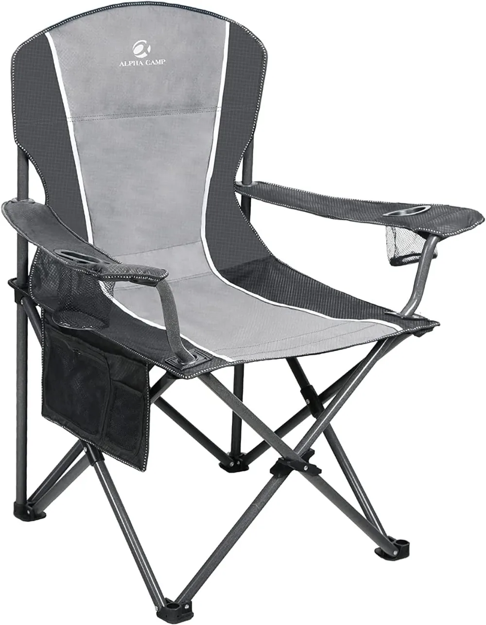 ALPHA CAMP Oversized Camping Folding Chair