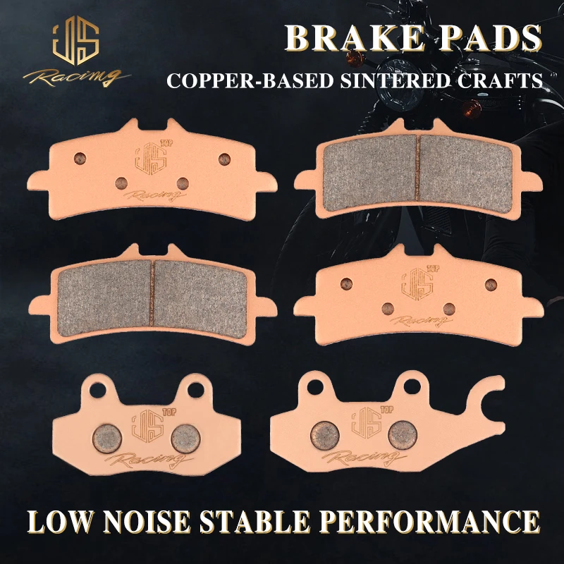 

JSRAOIMG Motorcycle Accessories Sintered Front Rear Brake Pads For TRIUMPH Speed Triple 1050R 1050S 2013 2014 2015 2016 - 2021