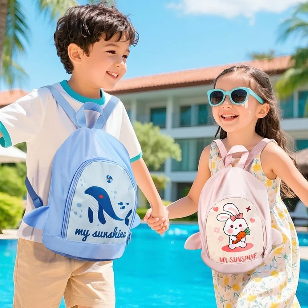 

Portable Cute Shape Children's Swimming Bag Waterproof Cartoon Sports Backpack Cute Animal Pattern Portable Beach Backpack Beach