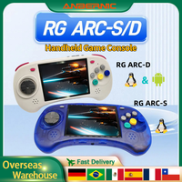 ANBERNIC RG ARC-D RG ARC-S RG ARC Handheld Game Console Retro Portable Video Game Player RGARC-D RGARC-S 4-Inch IPS Screen Gifts