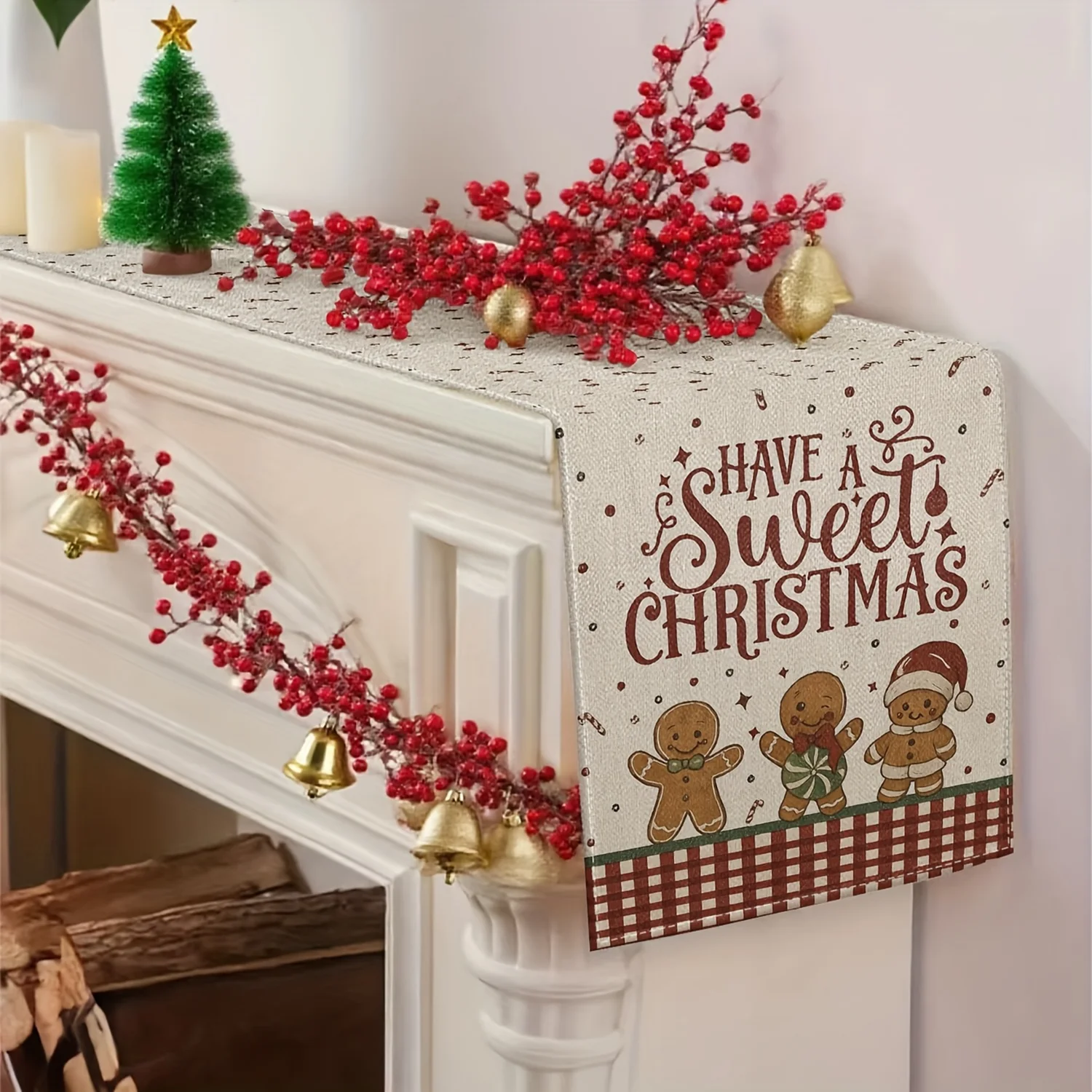 1Pc Festive Gingerb…