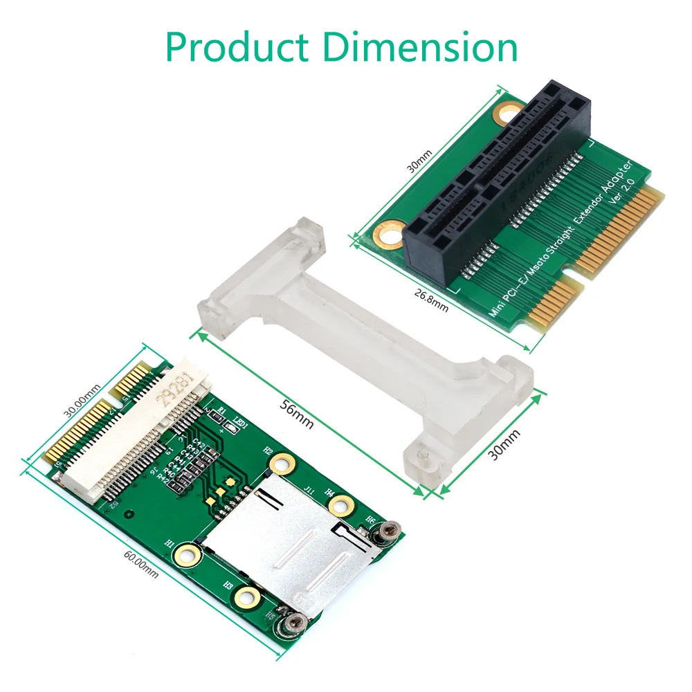 Netzwerk karte mini pcie netzwerk adapter riser karte vertikale halterung für 3g 4g wwan lte gps netzwerk modul sim kartens teck platz für desktop