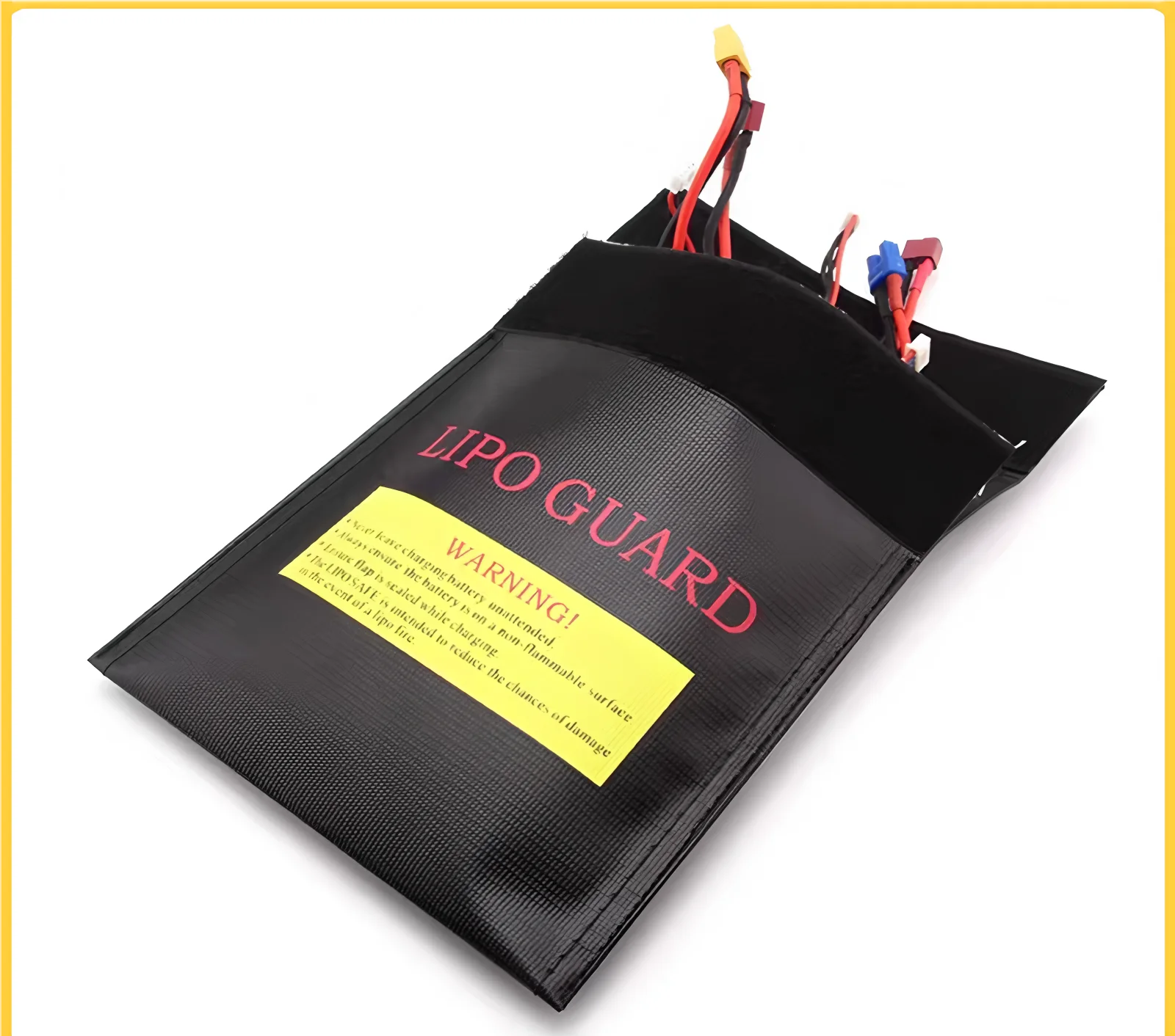 Fireproof & Waterproof High Quality RC LiPo Battery Safety Bag Safe Guard Charge Sack 18x23cm 30x23cm Red Black Silver
