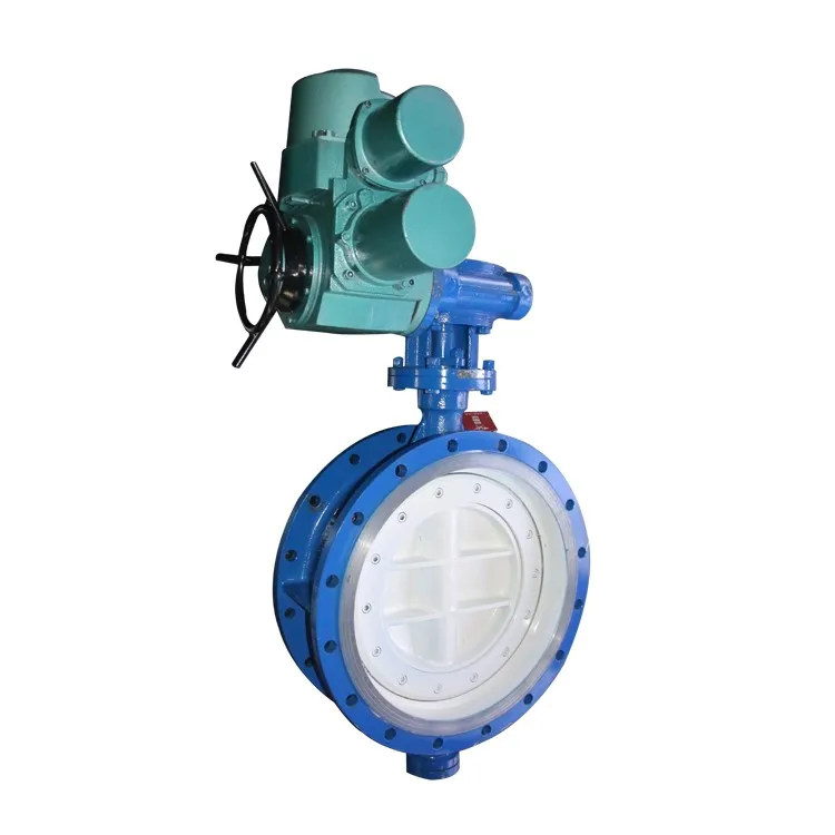 D941H-10C D941H-16C DN500 صمام فراشة المحرك الكهربائي ربع دوار #3