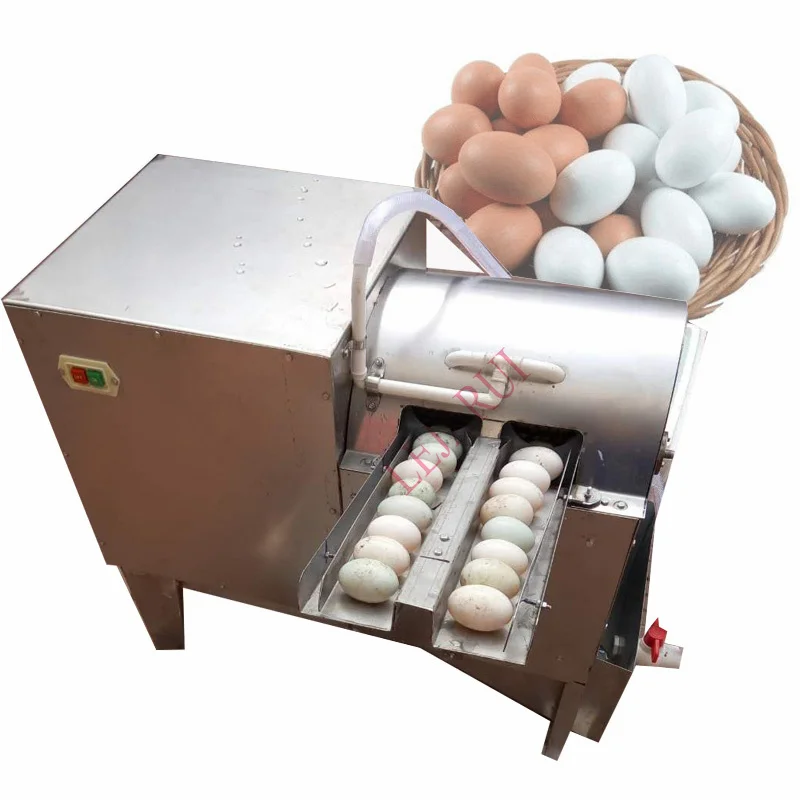 Household Goose Duck Egg Cleaning Double Row Eggs Washer Machine