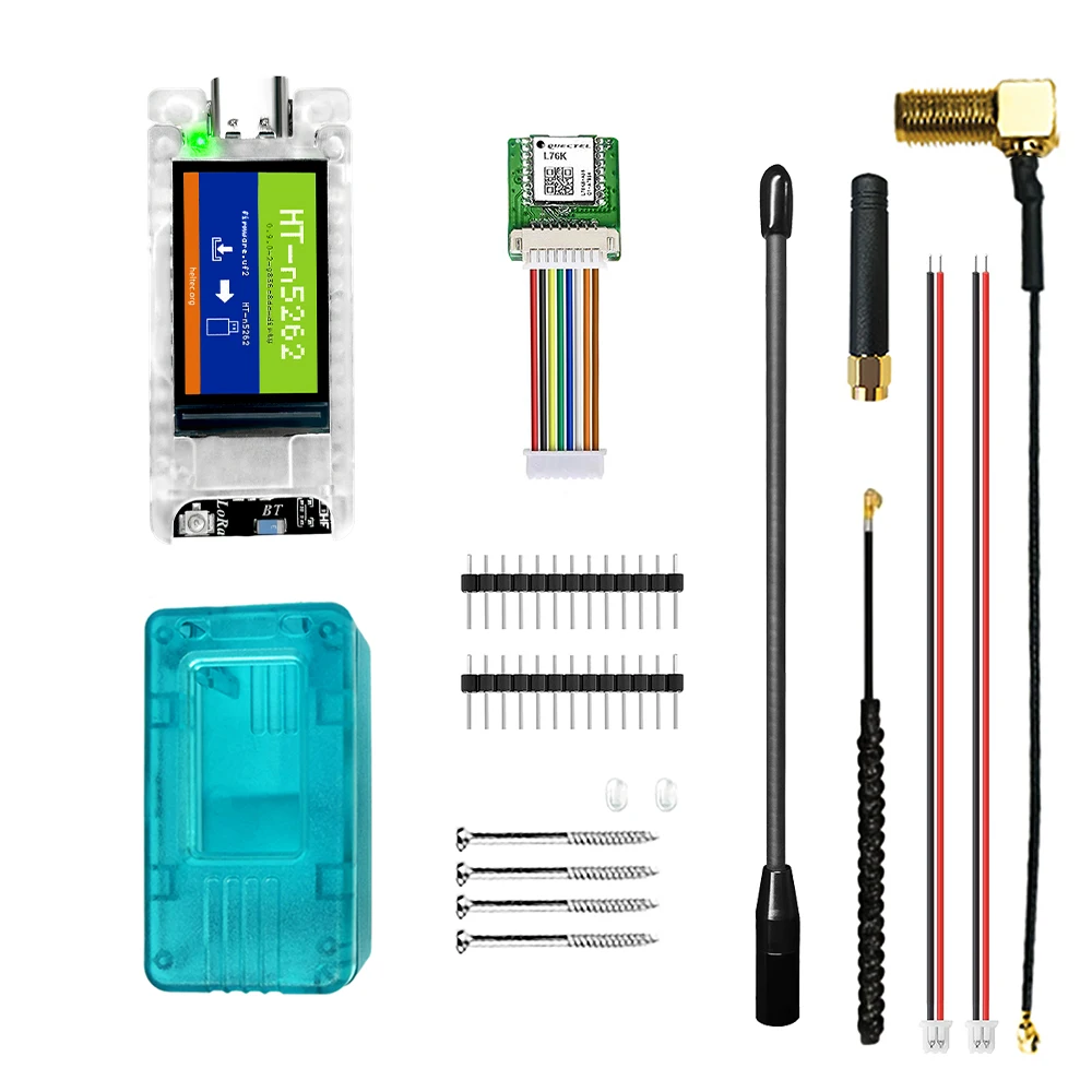 New Heltec Meshtastic T114 Tracker 1.14 inch TFT Display BLE WiFi  LoRa LoRaWAN Arduino Devboard With Gateway Antenna 915MHZ