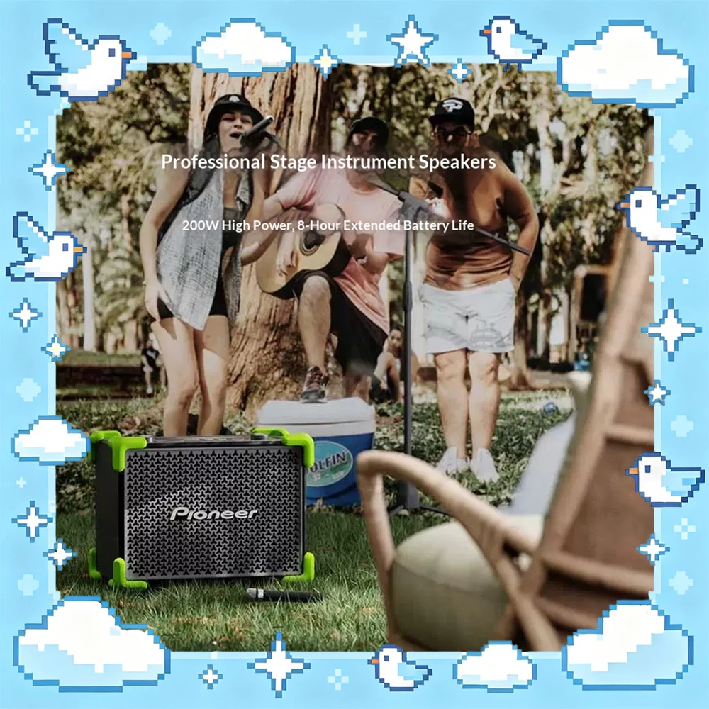 Pioneer LA-KP8001PL High-Power Speaker Byd 4680 Battery Home Speaker 8 Hours Long Battery Life Equipped Professional Modules