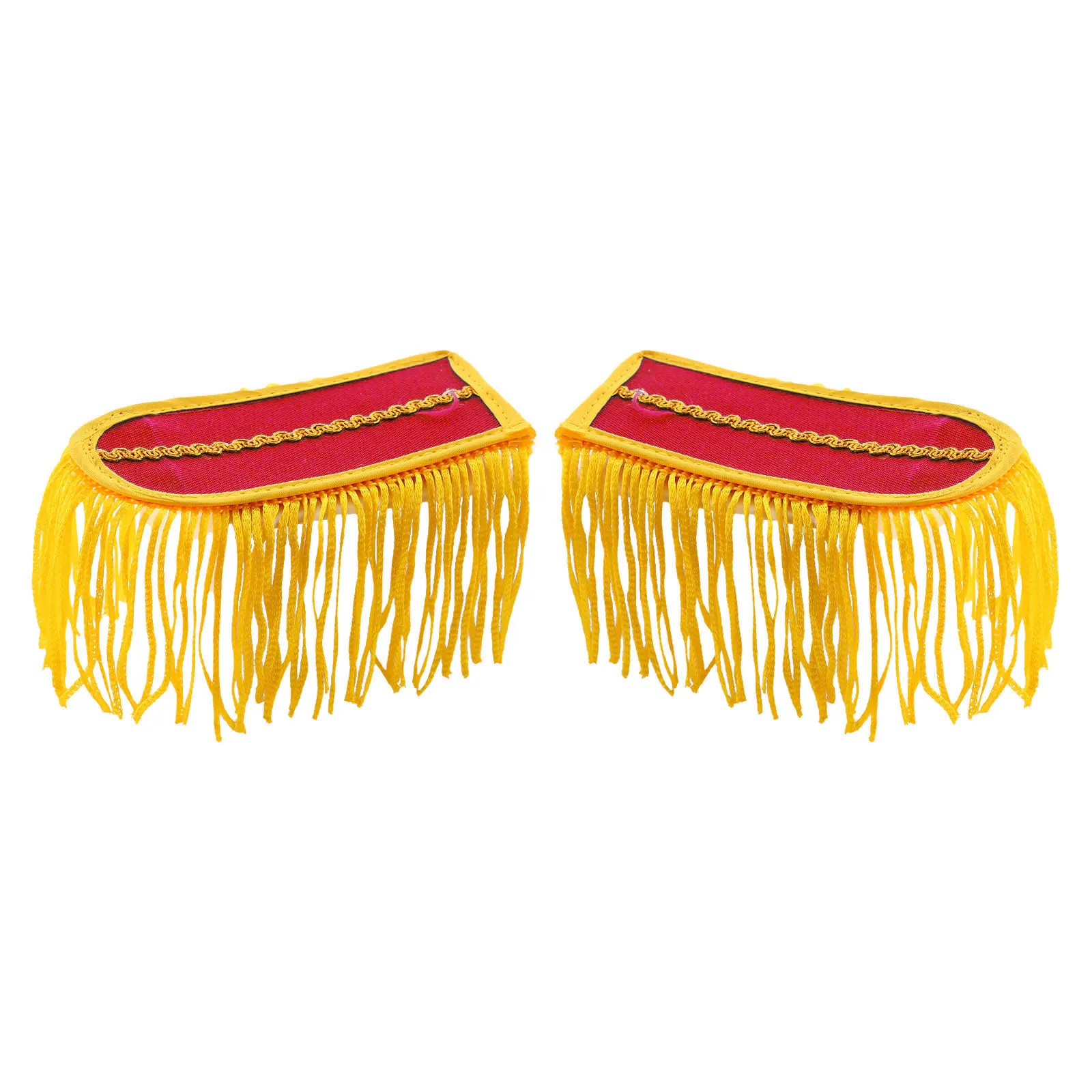 女の子 男の子 マーチングバンド 衣装 アクセサリー サーカス団長 ヘッドバンド パフォーマンス ドラム奏者 ドラムメジャー 制服 肩章