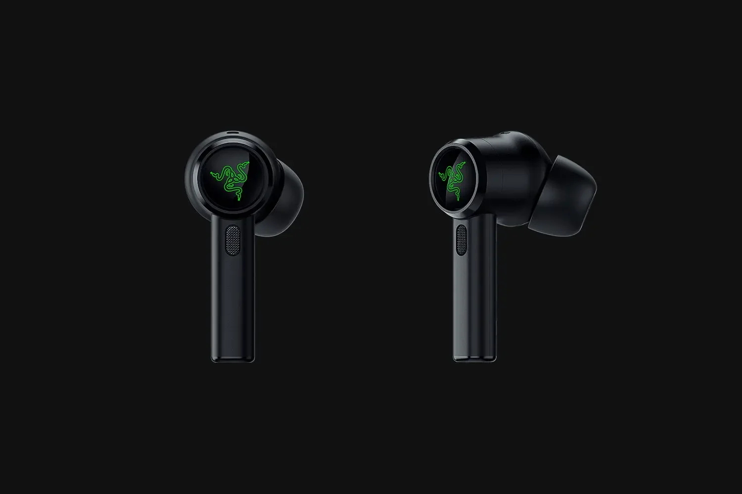 Original Razer Hammerhead True Wireless Pro Earbuds Black In-Ear Design Stereo Gaming Earphone