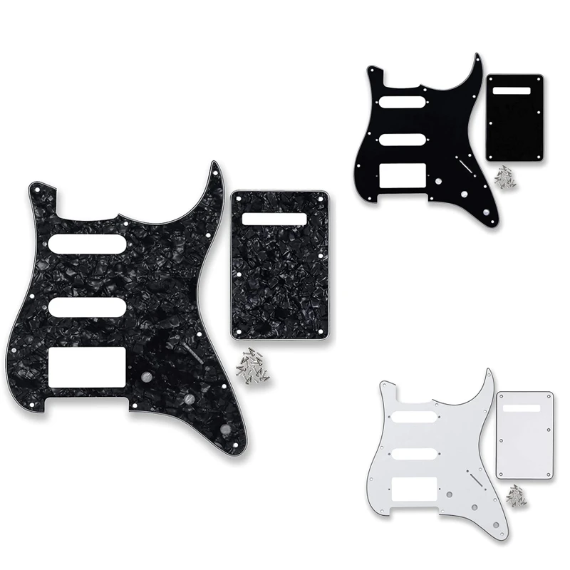 Pickguard Scratch Plate Guitar Back Plate Set For Electric Guitar Part