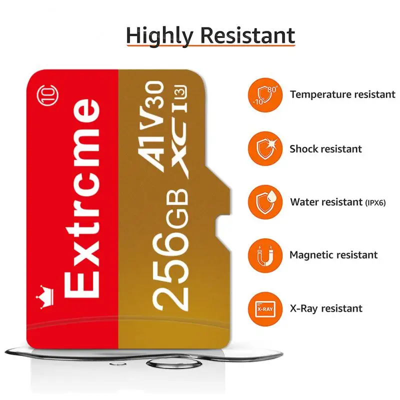 Original Memory Card 128GB Micro Flash TF/SD Cards 256GB 512GB High Speed Large Sd Memory Card Storage Device For PC/Phone