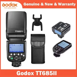 Godox TT685II Speedlight Camera Flash TTL High Speed Sync GN60 2.4G Wireless X System for Canon Nikon Sony Fuji Olympus Camera