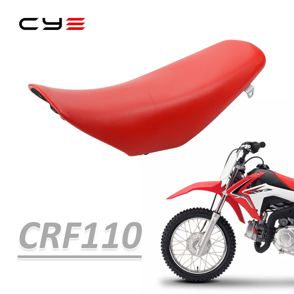 Motorcycle CRF 110 Foam Seat Cushion Artificial Leather Saddle For  CRF110 2013 Pit Dirt Bike Spare Parts