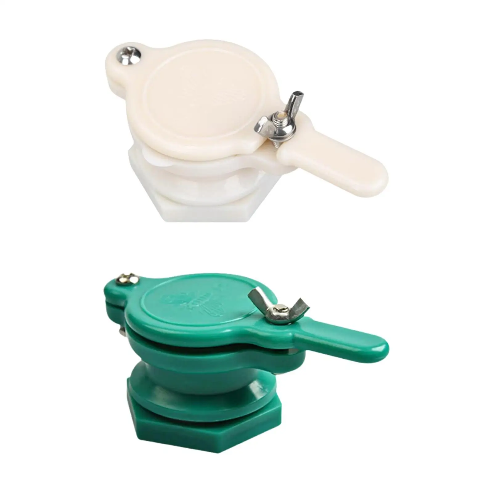 Multiuse Plastic Honey Gate Valve Leak Proof Outlet Tap for Extractor Beehive Beekeeper Tool Replacement Parts