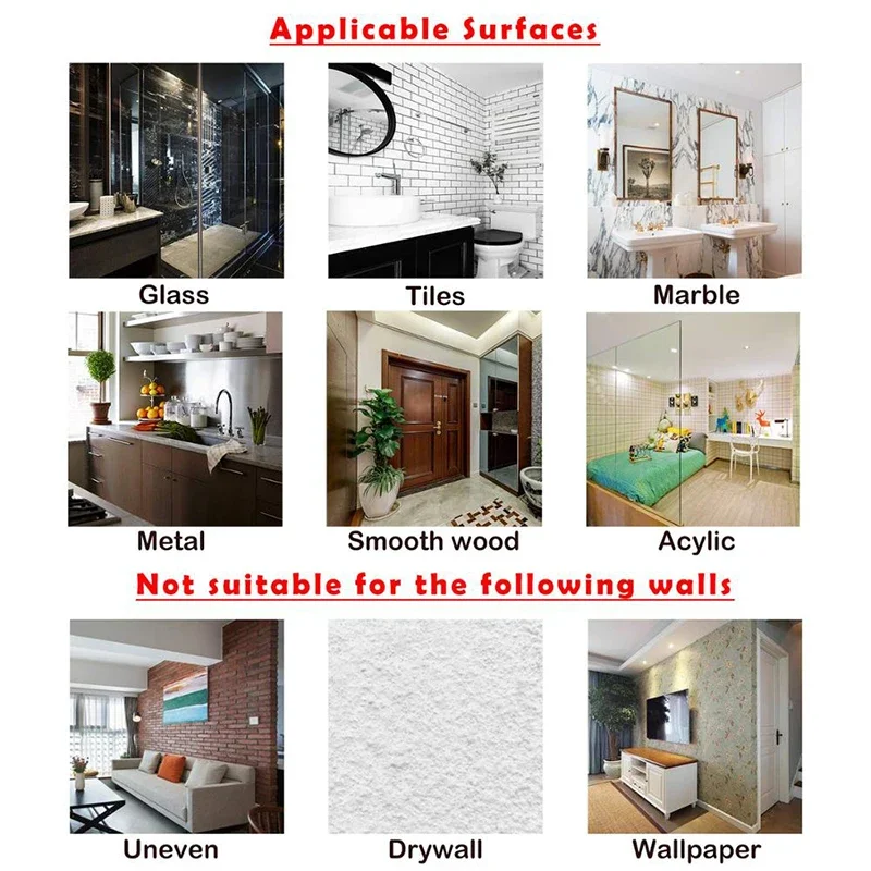 Ganchos de pared transparentes para baño, colgadores autoadhesivos para puerta, bolsa para llaves, accesorios de cocina y baño, 20 unidades