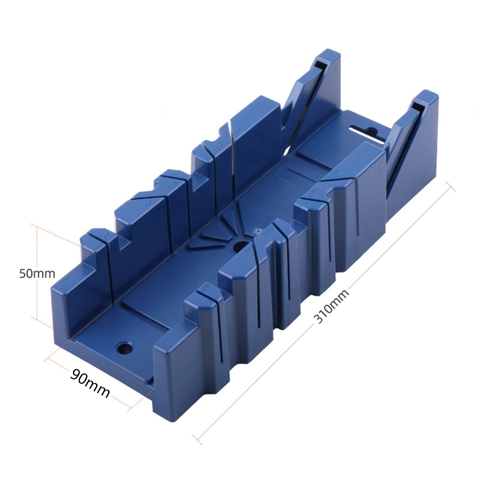 Miter Saw Cabinet Set Hand Miter Saw Set 45° Miter Saw with Storage Box Rugged Stable Angle Cutting Hand Miter Saw Cabinet Set