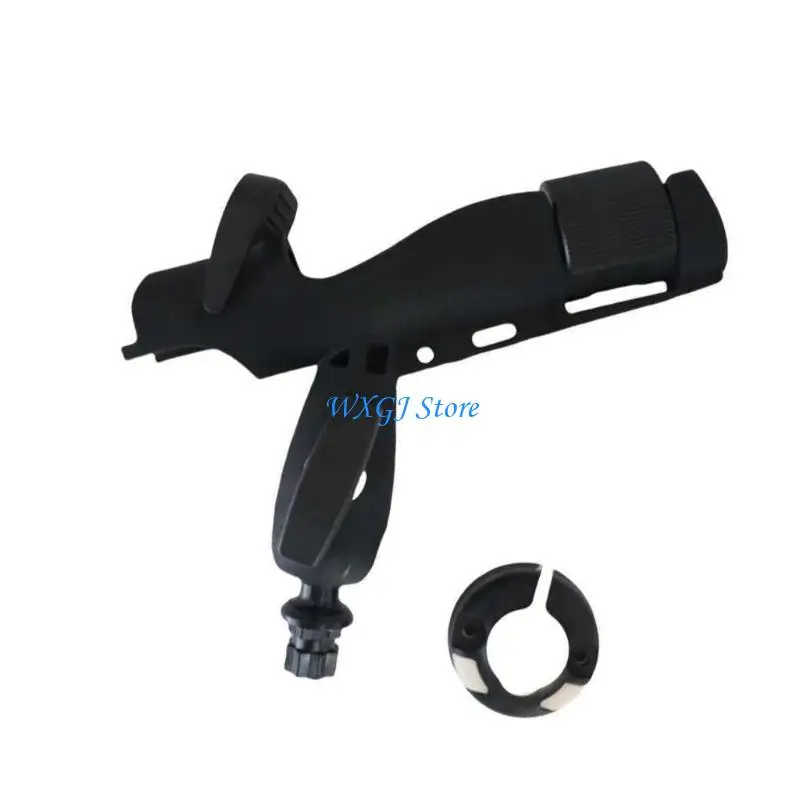 37JE Resilient Plastic Fishing Gear Stand For Canoes With Multidirectional Adjustment