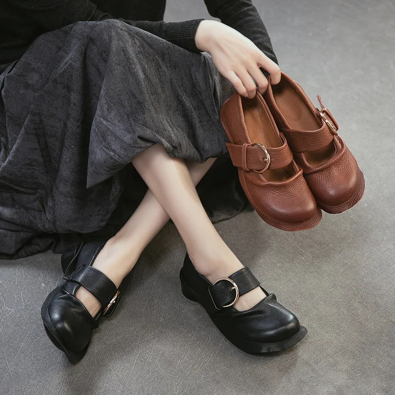 3.5 Cm Height Women's Oxford Shoes Luxury Handmade Quality Comfortable 2026 Autumn Fashion Soft Cowhide Platform Shoes Woman