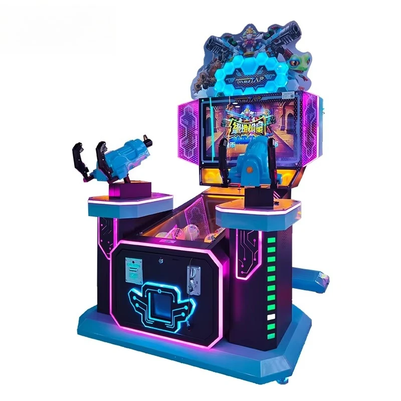 

New Design Jedi Twin Guns Simulation Gunman Shooting Game Machine Children's Interactive Arcade Machines Hot Selling
