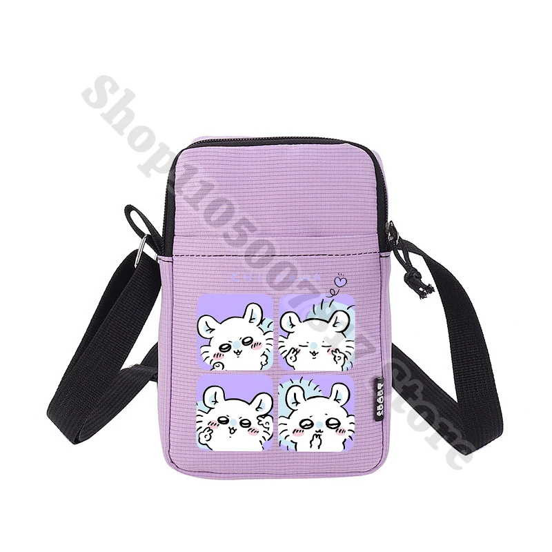 Borsa a tracolla per bambini Cartoon Chiikawas Borse a tracolla carine per bambini Accessori casual Custodia per telefono Ragazzo Ragazza Regali di Natale