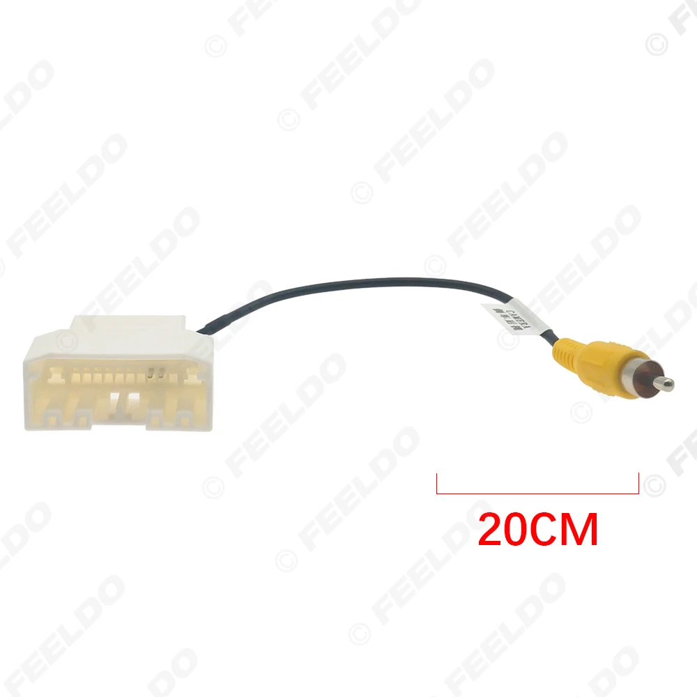 10Pcs Auto Reverse Camera Output Video Adapter Wiring Cable for Dodge Journey Chrysler 300C Original Car Camera Video Output