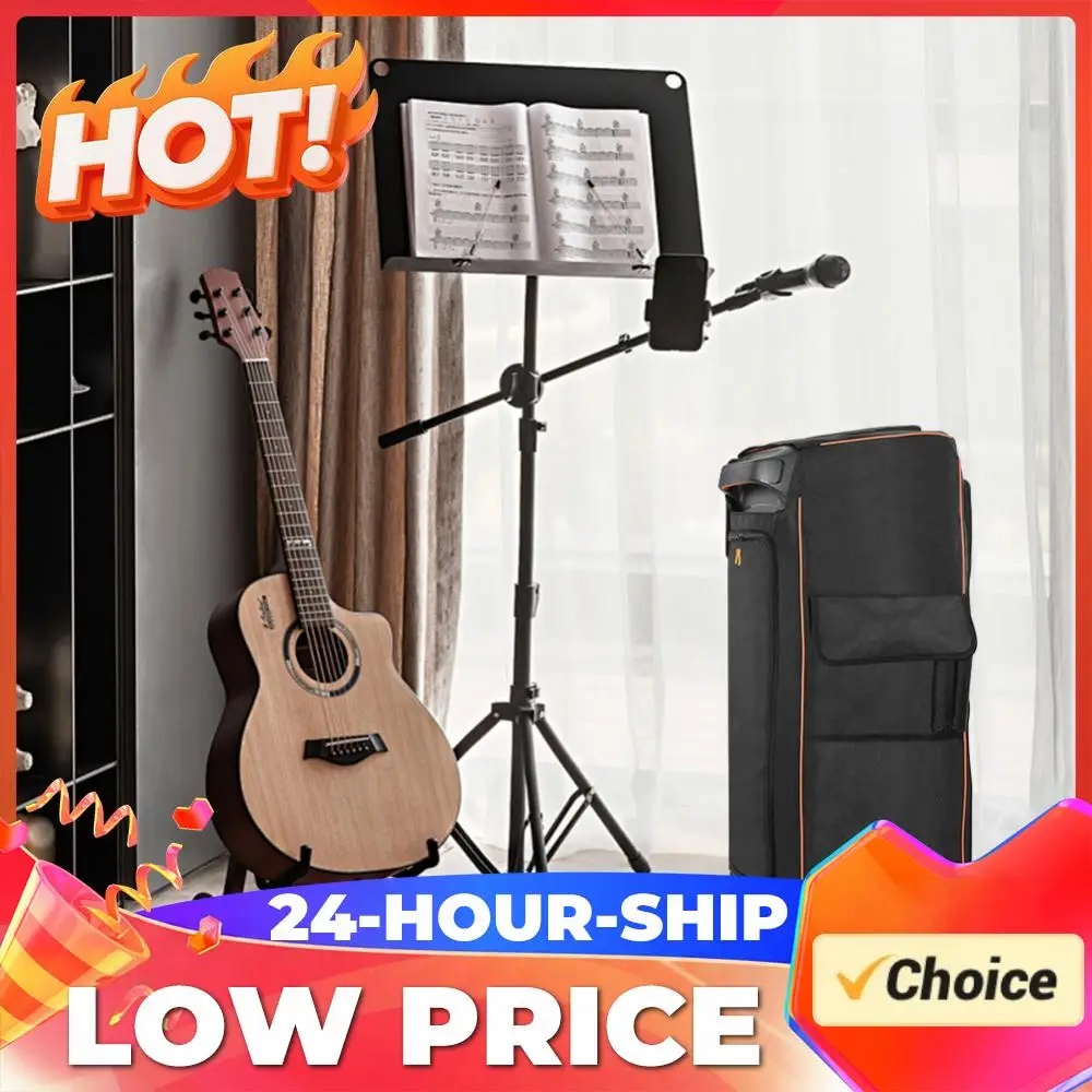 Capa Protetora de Nylon para Caixa de Som com Bolso Lateral e Bolsa Multifuncional para JBL Partybox