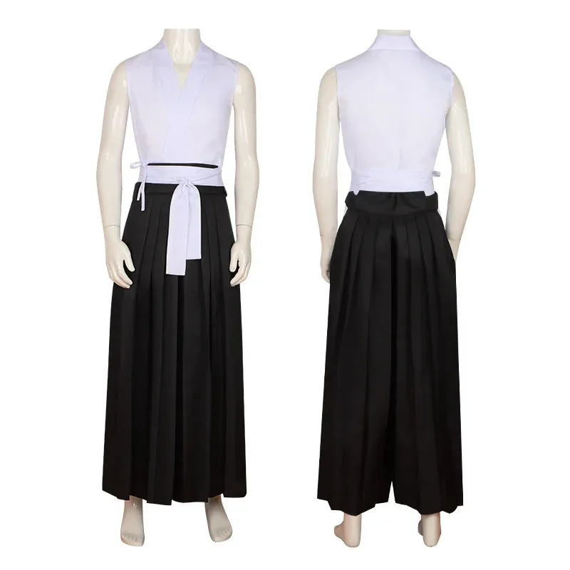 

2025 New Anime Bleach Costume Kurosaki Ichigo Cosplay Thousand-Year Blood War Wig Black Shinigami Attire Outfit Uniform Hall ❤ ❤