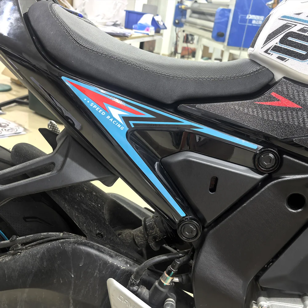 Motorcycle For 675SR-R 675SRR 675 SR R 675SR 2025 2026 Tank Pad Knee Fender Front Protection Stickers Decals Accessories