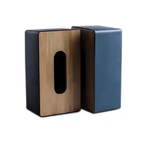 1PC Tissue Box Table Napkin Rings Tissue case Paper Box Container Bamboo Cover Solid Wood Storage Box Home Table Decoration