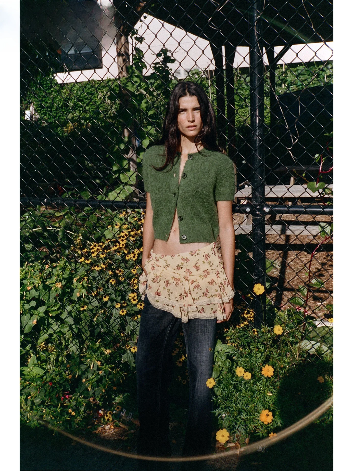 

ZAPRHA Sli круглый Ne ort Sve вязаный джат женский открытый кардиган для похудения повседневный Sle осень 2025 Новое поступление