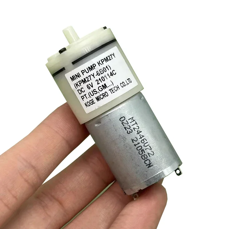 

Air Pump KOGE KPM27Y-6B01 DC5V 6V Mini 370 Motor Air Pump Oxygen Pump for Aquarium & Blood Pressure Monitor DIY Inflator